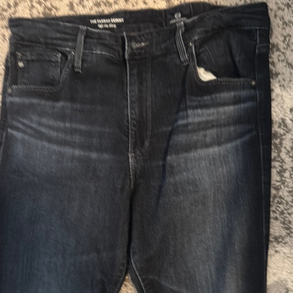 Ag Adriano Goldschmied Blue Skinny Jeans with Stretch - Picture 4 of 5